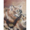 Chat Barzun 45*32cm