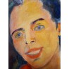 Aquarelle Portrait d'une Marocaine 30*42cm